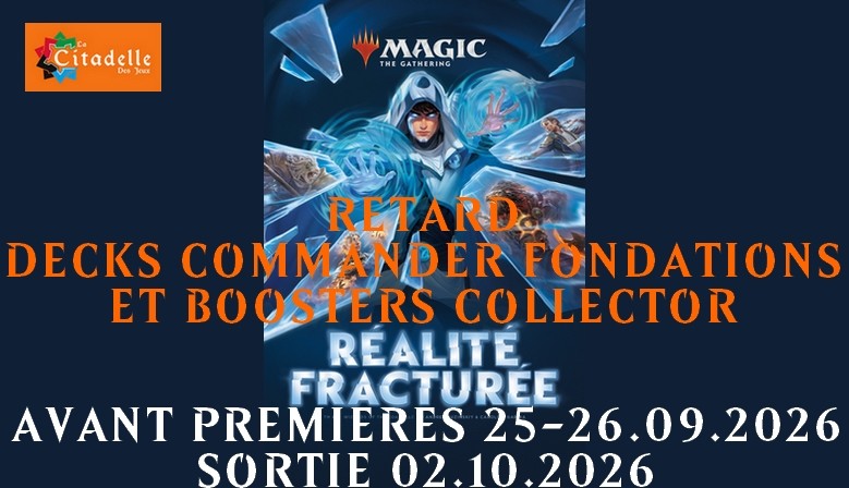 R&eacute;alit&eacute; fractur&eacute;e 25.09.2026 AP et Ventes anticip&eacute;es WPN et 02.10.2026 Sortie